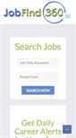 Mobile Screenshot of jobfind360.com